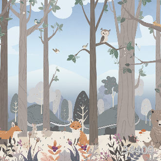 Лесная полянка