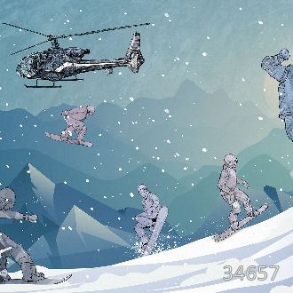 Snowboarding