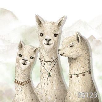 Ламы в горах