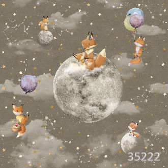 Встреча лисят в галактике